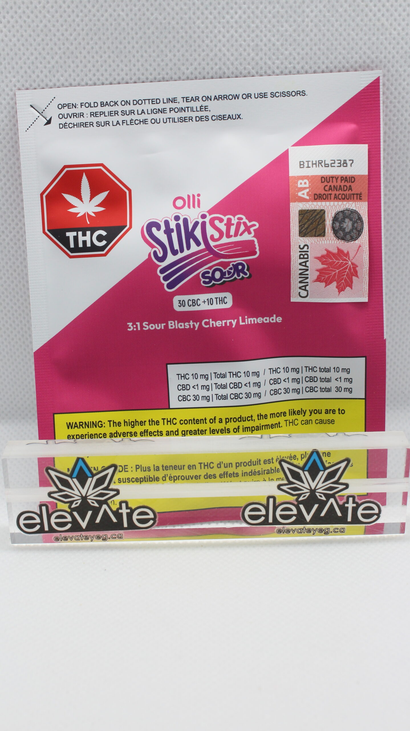 Olli Stikistix 3:1 Sour Blasty Cherry Limeade CBC:THC