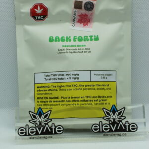 Back Forty Key Lime Kush Liquid Diamonds 0.95g Disp. Vape