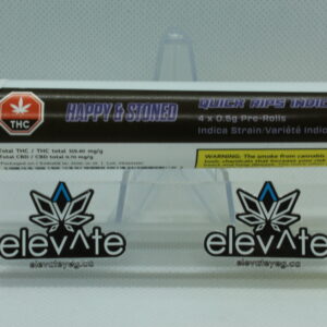 Happy & Stoned Quick Rips INDICA Pre Rolls 4 x 0.5g
