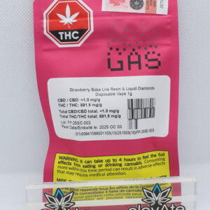 GAS Strawberry Lemonade Live Action Disp. Vape 1g