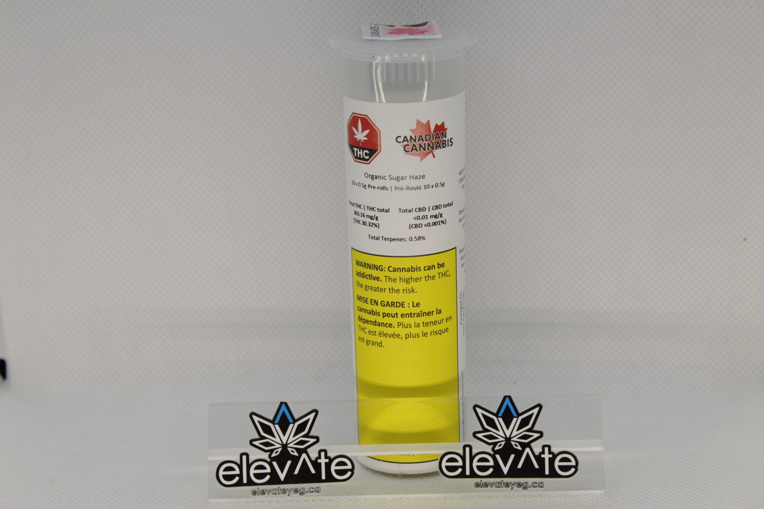 Canadian Cannabis Organic Sugar Haze Pre Rolls 10 x 0.5g