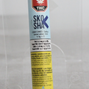 SKOSHA Crab Cakes 3 x 0.5g Pre-Rolls