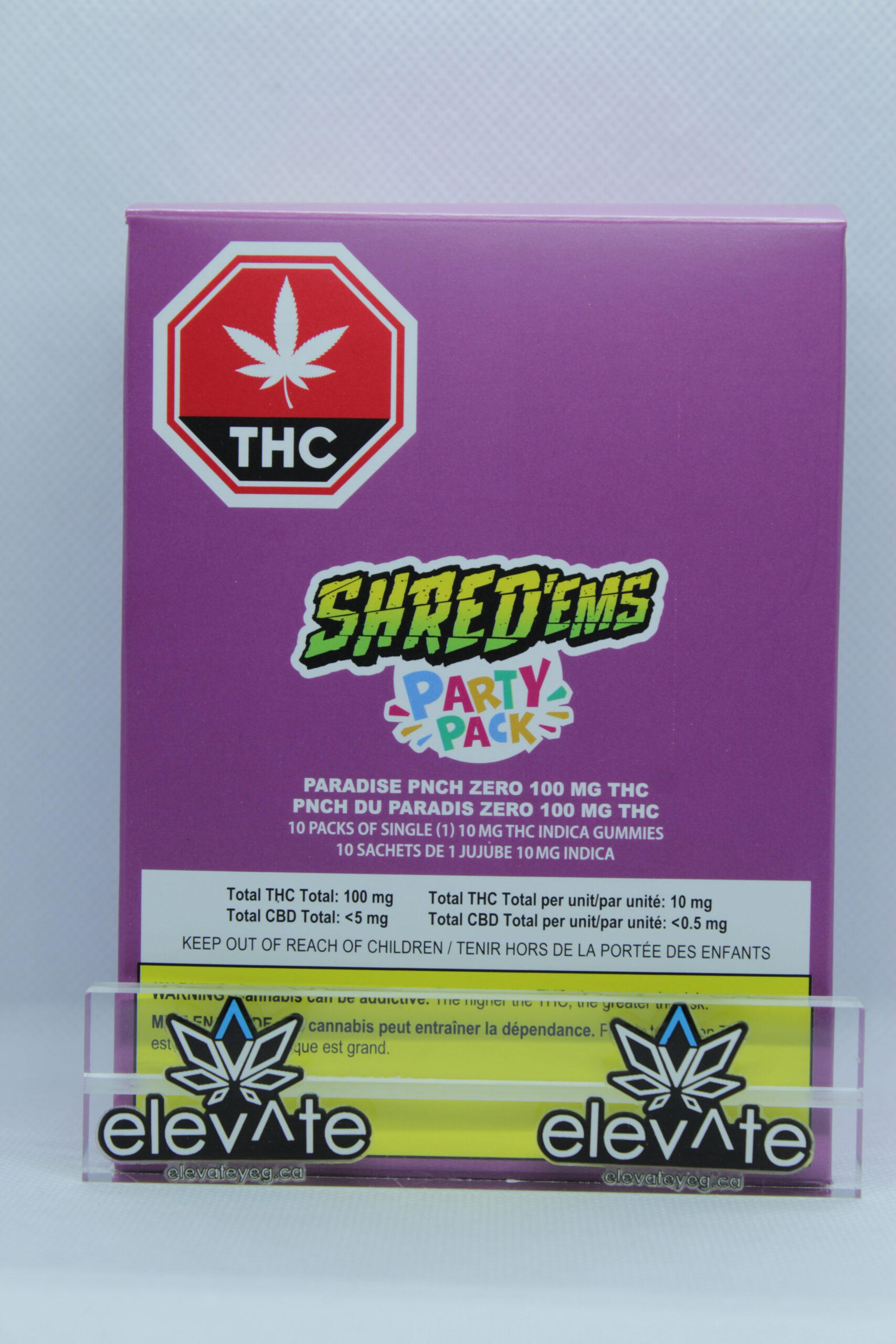 Shred'ems PARTY PACK Paradise PNCH Zero Max10 Soft Chews x10