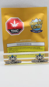 Glacial Gold Fuzzy Mango 1:3 CBD Vape Cart 1g