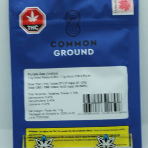 Common Ground Purple Gas Milled Flower 7g