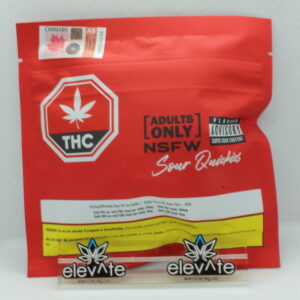 Adults Only NSFW Cheeky Cherry THC Sour Quickies Multipack x10