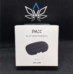 Pax 2/3 Flat Black Mouthpiece 2 Pack