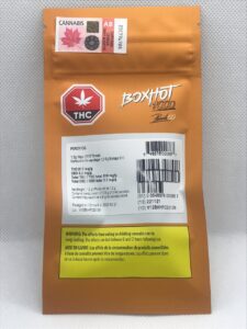 BOXHOT Peach OG Vape Cart 1.2g