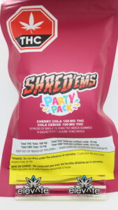Shred'ems PARTY PACK Cherry Cola Max10 Soft Chews x10