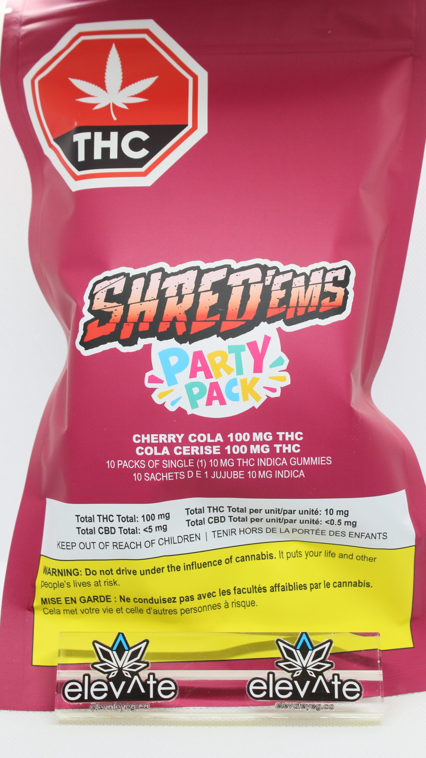 Shred'ems PARTY PACK Cherry Cola Max10 Soft Chews x10