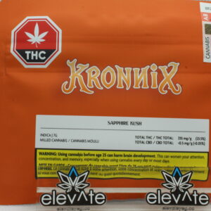 Kronnix Sapphire Kush Milled Flower 7g