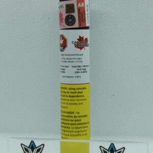 Canadian Cannabis Apple Diamond Infused Pre Rolls 3 x 0.5g