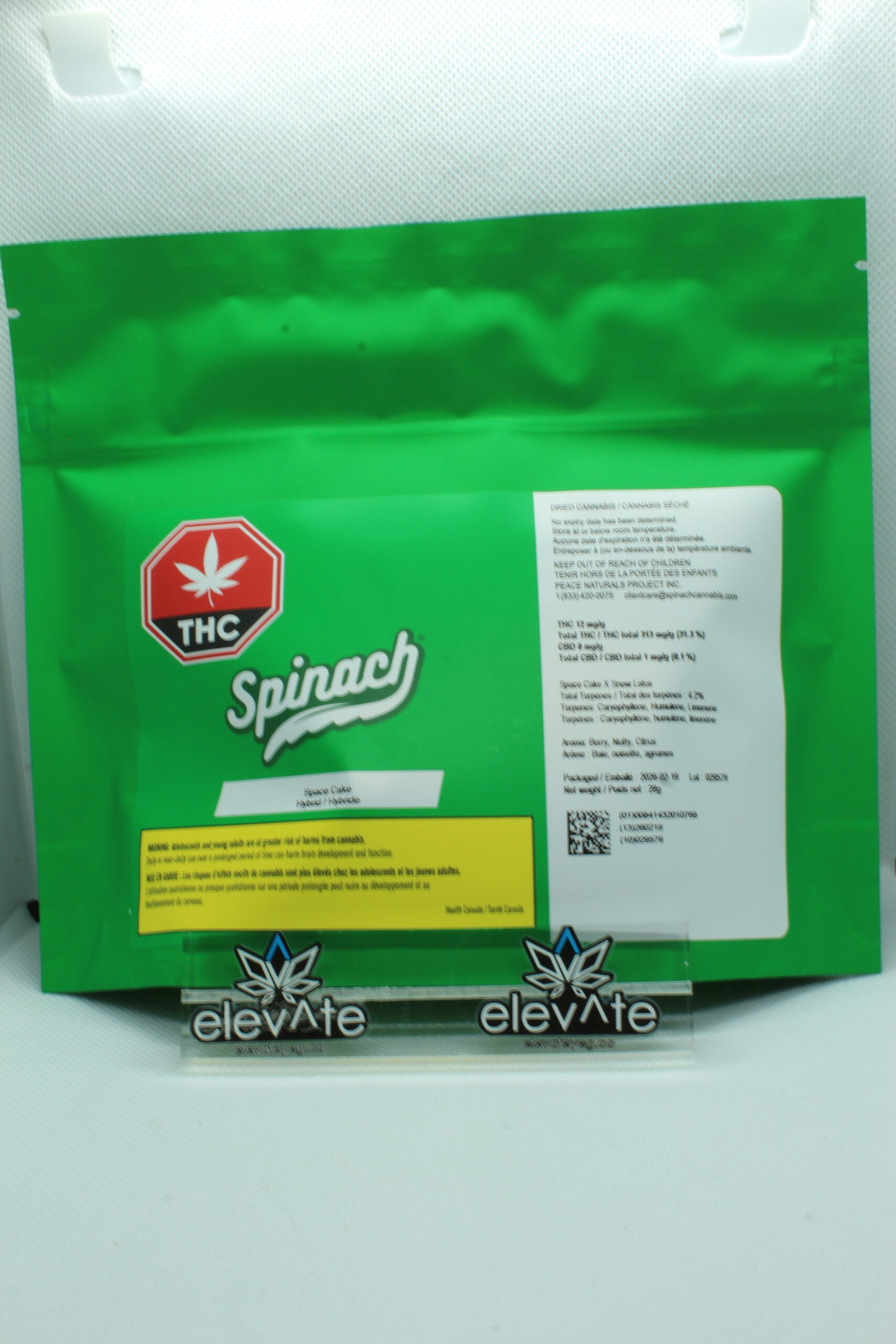 Spinach Space Cake 28g