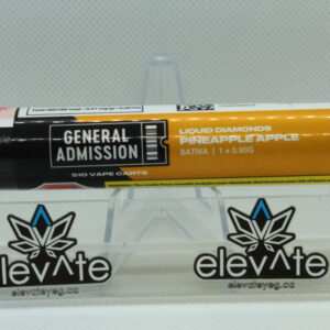 G Admission Pineapple Apple Liquid Diamond Vape Cart 0.95g