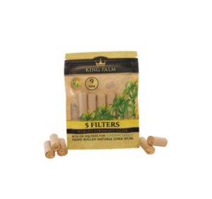 King Palm Corn Husk Filter Tips x5