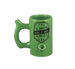 A Brew & a Buzz Ceramic Beer Mug