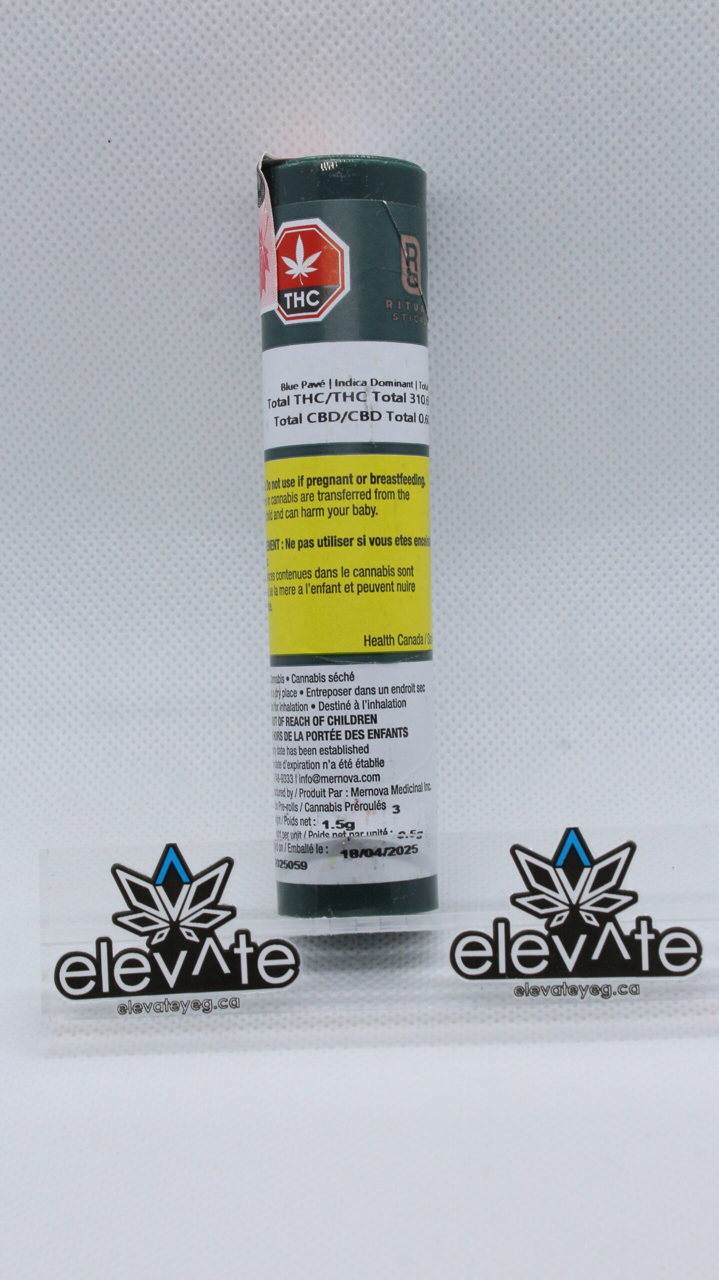 Ritual Sticks Blue Pave Pre Rolls 3 x 0.5g