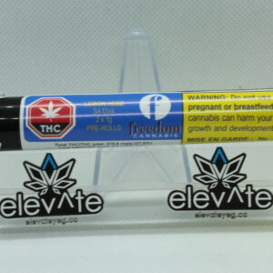 Freedom Cannabis Lemon Hedz 2 x 1g Pre Rolls