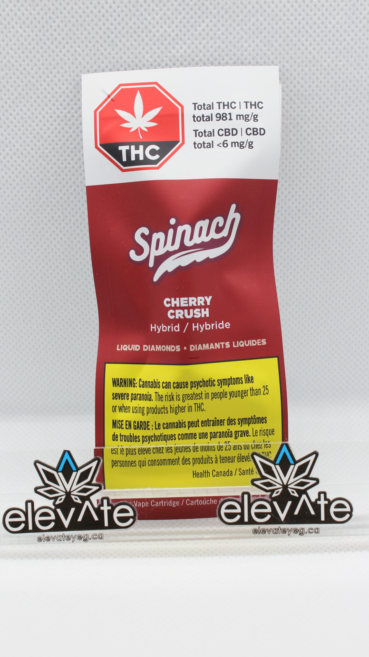 Spinach Cherry Crush Vape Cart 1g