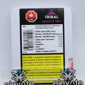 Tribal Galactic RNTZ Live Resin Vape Cart 1g