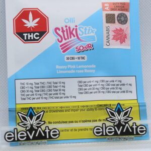 Olli Stikistix 3:1 Razzy Pink Lemonade CBG:THC