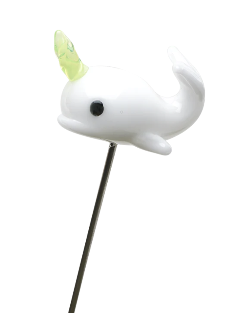 Empire Glassworks Cosmic Narwhal Poker