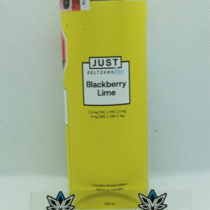 JUST Seltzers LITE Blackberry Lime 355ml