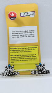 Bold Glazed Juicy Pineapples Liquid Diamond Vape Cart 1g