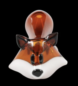 Glass Fox Pipe