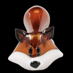 Glass Fox Pipe