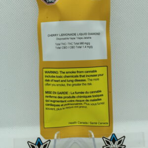 Bold Glazed Cherry Lemonade Liquid Diamond Disp. Vape 1g
