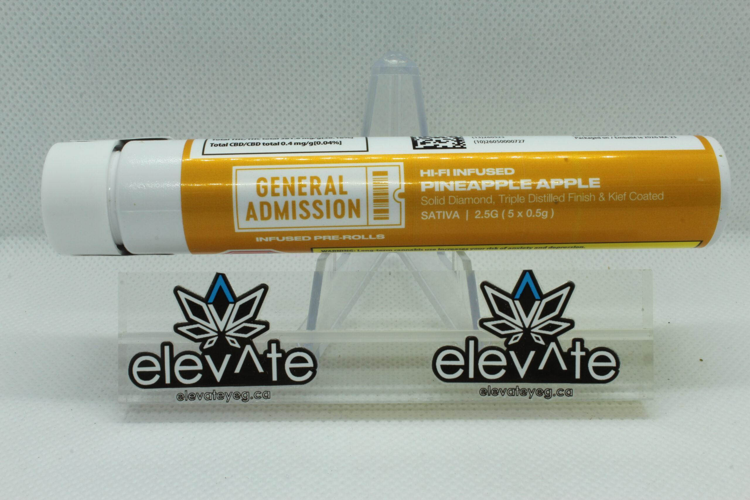 G Admission Pineapple Apple Hi-Fi Infused 5 x 0.5g Pre-Rolls