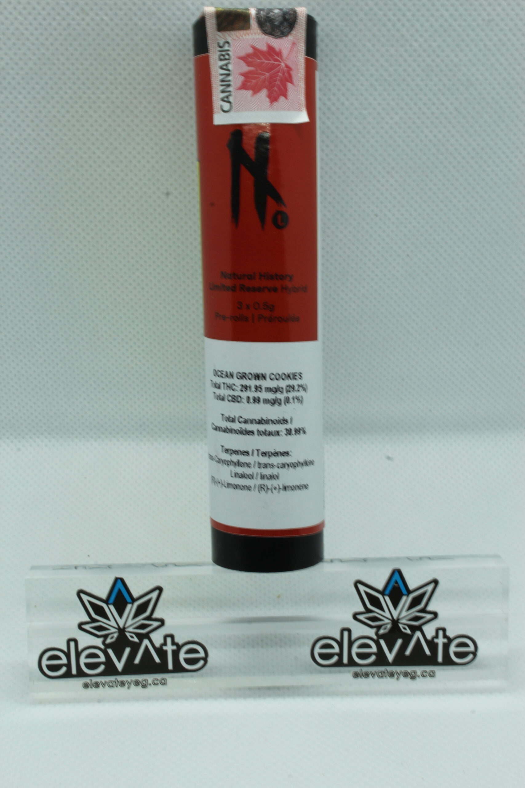Natural History Limited Reserve Hybrid 3 x 0.5g Pre Rolls