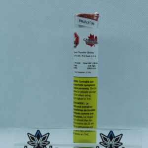 Canadian Cannabis Organic Thunder Zkittlez Pre Roll 1 x 0.5g