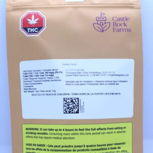 Castle Rock Farms Vanilla Cream 14g