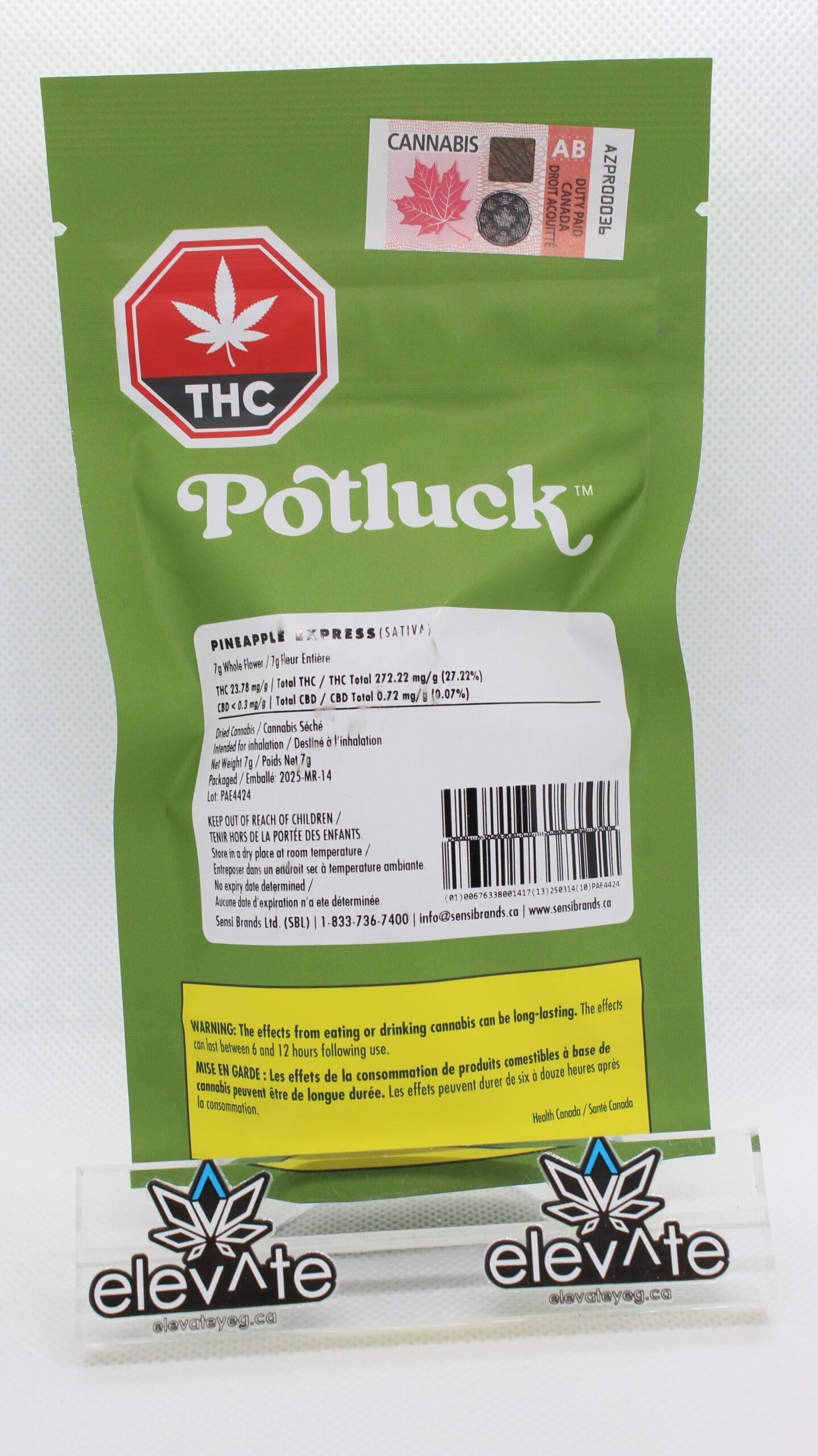Potluck Pineapple Express 7g
