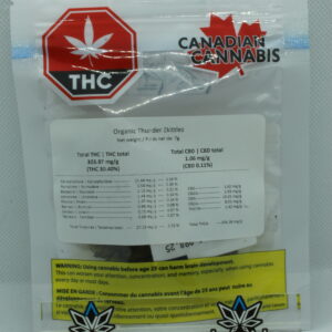 Canadian Cannabis Organic Thunder Zkittlez 7g