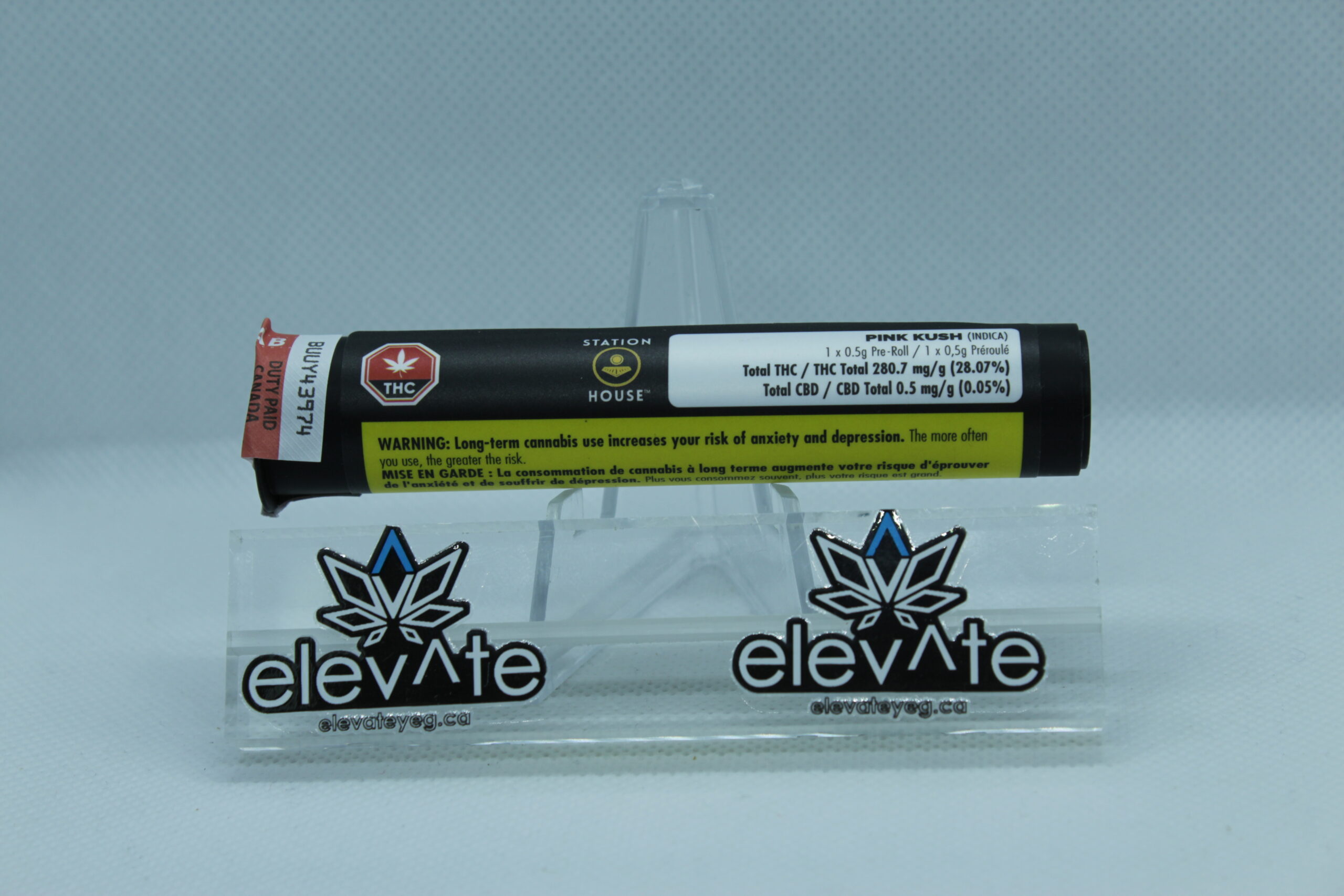 Station House Pink Kush Pre Roll 1 x 0.5g