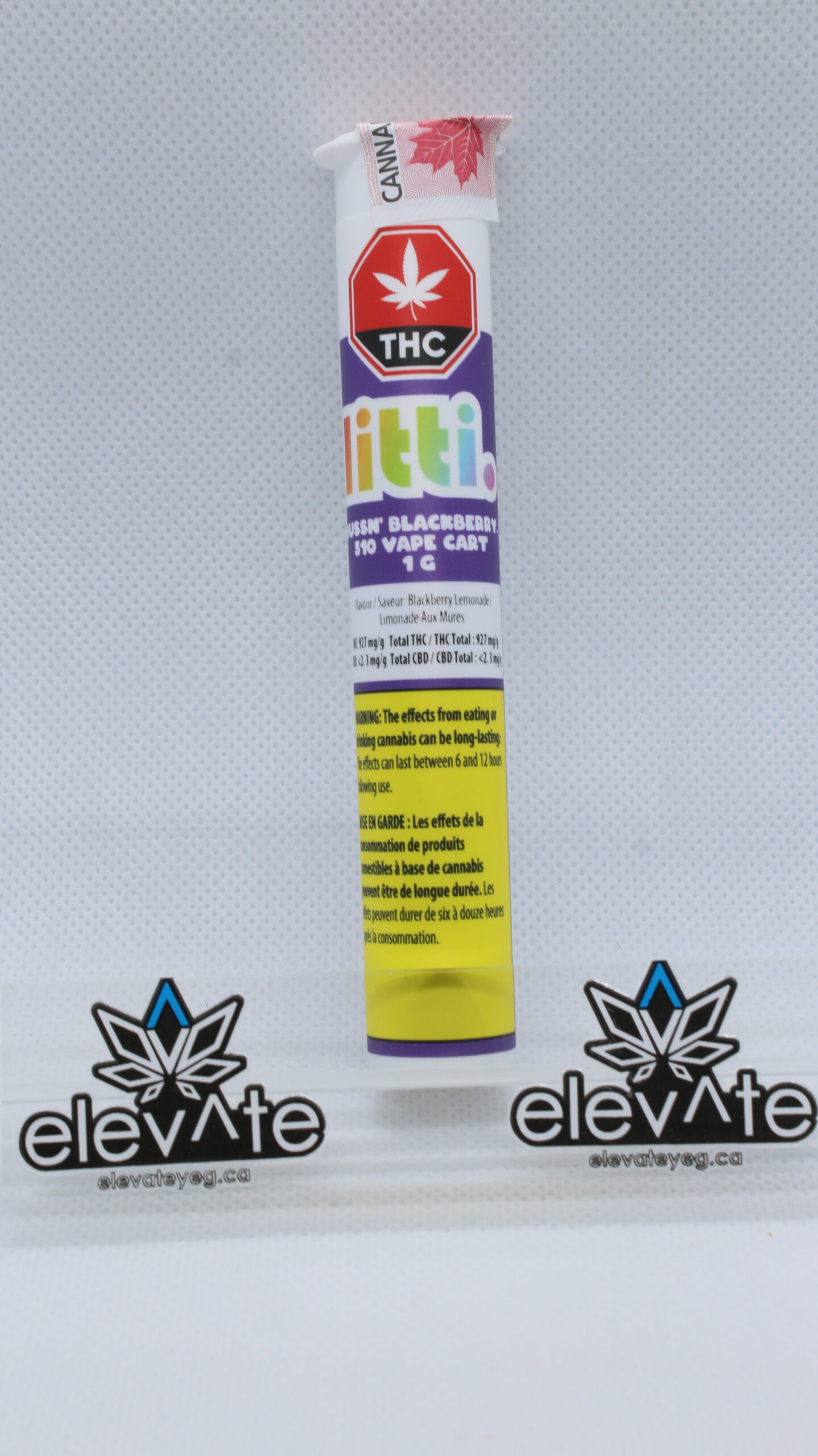 Litti Bussn' Blackberry Vape Cart 1g