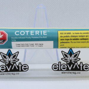 Coterie Double Infused Fruity Pebbles Pre Roll 1g