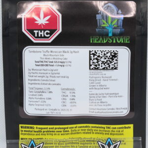 Headstone Cannabis Tombstone Truffle Moroccan Black Hash 2g