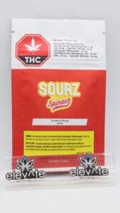 Spinach Sourz Strawberry Mango Soft Chews x 5