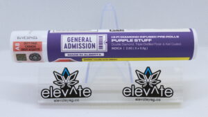 G Admission Purple Stuff Diamond Infused 5 x 0.5g Pre-Rolls