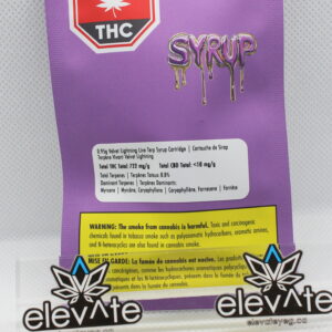 Syrup Velvet Lightning Live Terp Syrup Vape Cart 0.95g