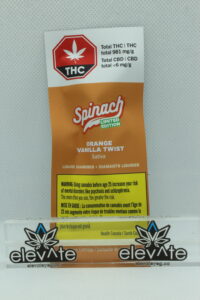 Spinach Orange Vanilla Twist Liquid Diamonds Vape Cart 1g