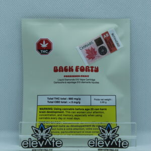 Back Forty Forbidden Fruit Liquid Diamonds Vape Cart 0.95g