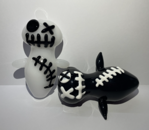 Glass Creepy Dude Pipe