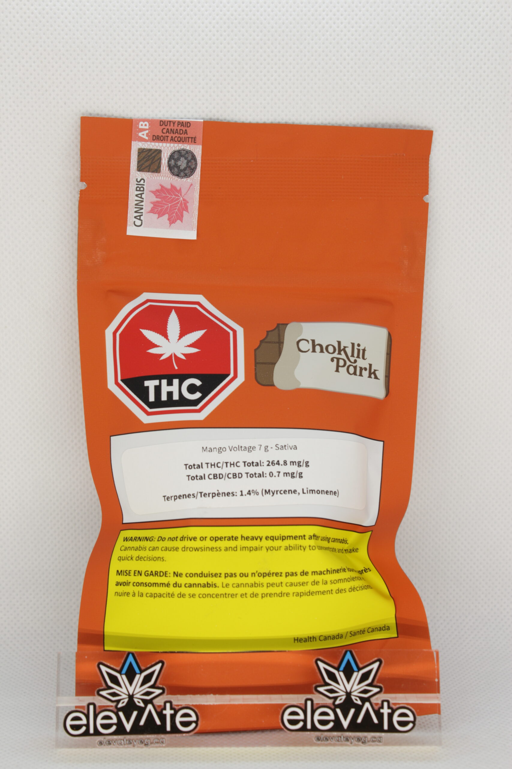 Choklit Park Mango Voltage 7g