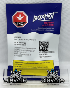 BOXHOT Berry Baddie Liquid Diamond Charged Vape Cart 1g