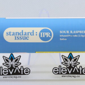 Standard Issue Sour Raspberry Infused Pre Rolls 5 x 0.5g - Sativa pre-roll at Elevate Cannabis Co., Edmonton